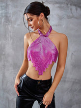 ICON Metallic Flat Irregular Design Tank Top